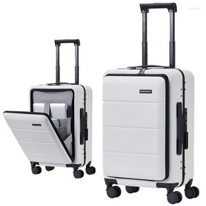 Koffers 20/22/24/26 inch ABS PC-koffertas Schelpvorm Universeel wiel Handbagage Ritsframe Reiskoffer Modetrolley