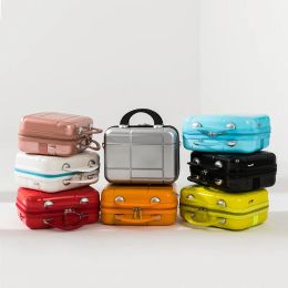 CARCATÉS 2023 Nouveau produit Sac cosmétique Tralle diagonale Case d'enfants Small Suitcase 13 pouces bagages
