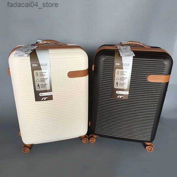 Valises Bagages à roulettes britanniques nouveau sac trolley 19/25/29 pouces valise à fermeture éclair résistante aux rayures valise de marque d'embarquement résistante à l'usure Q240115