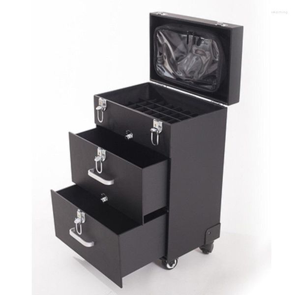 Valises CARRYLOVE luxe mode cosmétique bagages chariot broderie boîte à outils Oxford tissu corée beauté ongles bijoux maquillage valise