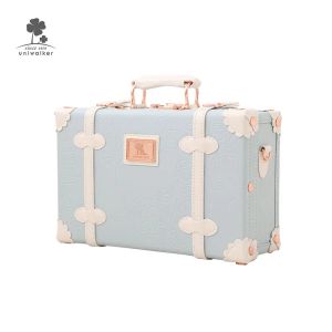 Maletas mini mini pequeña maleta de maquillaje bolso pu de cuero para niños lindas bolsas de viaje para niños venta de equipaje