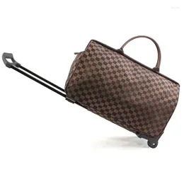 Maletas Moda Bolsa de viaje Equipaje Trolley Handcarry Maleta Ruedas Cabina Llevar en hombres y mujeres Gran capacidad Impermeable Duffle