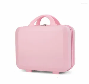 Valises Support de bagages à main Livraison en gros Coffret cadeau Cosmétique Femme 13 pouces Mini Petit rangement Voyage