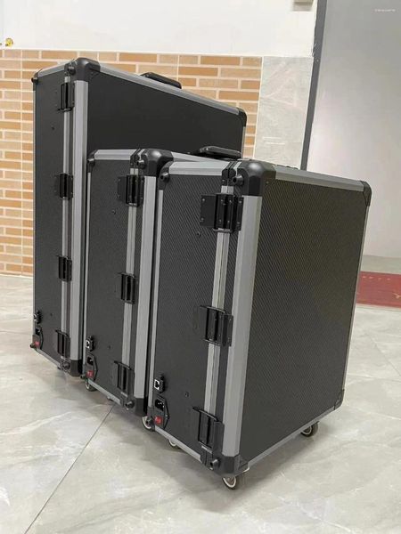Boîtes de démonstration de valise personnalisées de valise haut de gamme Performance commerciale
