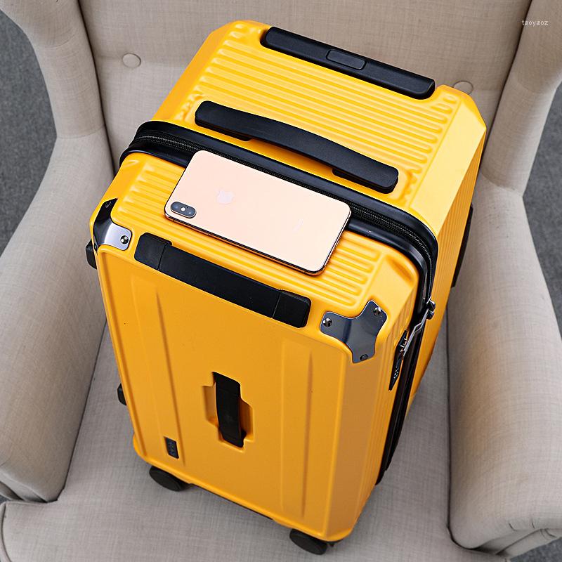 Suitcases Japanese Travel Suitcase Universal Wheel Password Thickened Trolley Luggage 22/26/30 Inch High Value For Men And Women
