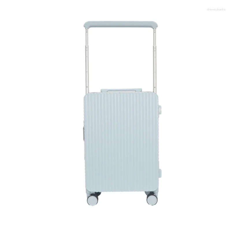 Resväskor stor kopphållare bred dragstång fodral tsa tulllås resväska affärsresor boarding vagn