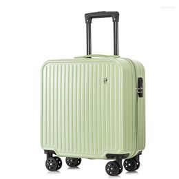 Koffers Bagagekoffer Light Boarding Voor Mannen En Vrouwen 18 Inch Trolley Studenten Reizen Postcode Kleine Koffer