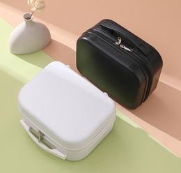 Valises Bagages femme 13 pouces valise étui à cosmétiques mini boîte portable petit sac de voyage rangement 230317