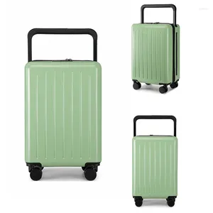 Valises coffre à bagages femme 20 pouces boîte de mot de passe d'embarquement sac de voyage mâle roue universelle large valise à roulettes grande capacité