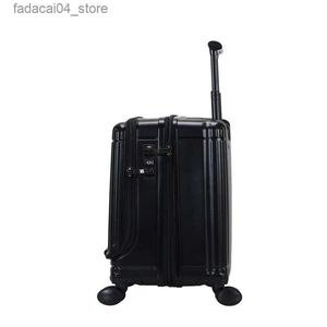 Koffers Nieuwe Fantastische 18 Hardside Polycarbonaat Spinner Laptop Handbagage voor Reizen - F2411 Q240115