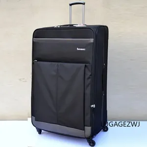 Koffers Oxford Rolling Bagage 28 Inch Big Size Reiskoffer 20 Boarding Met TSA Slot Spinnerwiel