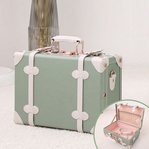 Valises valise enfants fille mignon petit embarquement dessin animé voyage 13 pouces valise trolley 230330