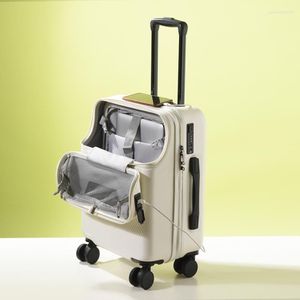 Les valises Travel Suitcase Carry on Sangage avec roues Cabine Rolling Trolley Bag Men's Business Lightweight309L