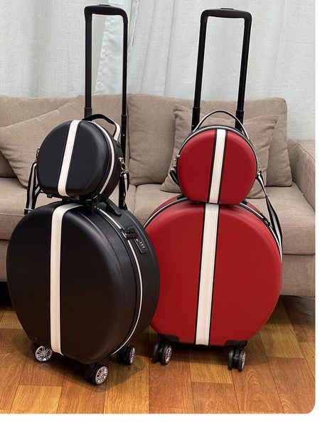 Valises valise de voyage valise à bagages blanc rouge vert 18 