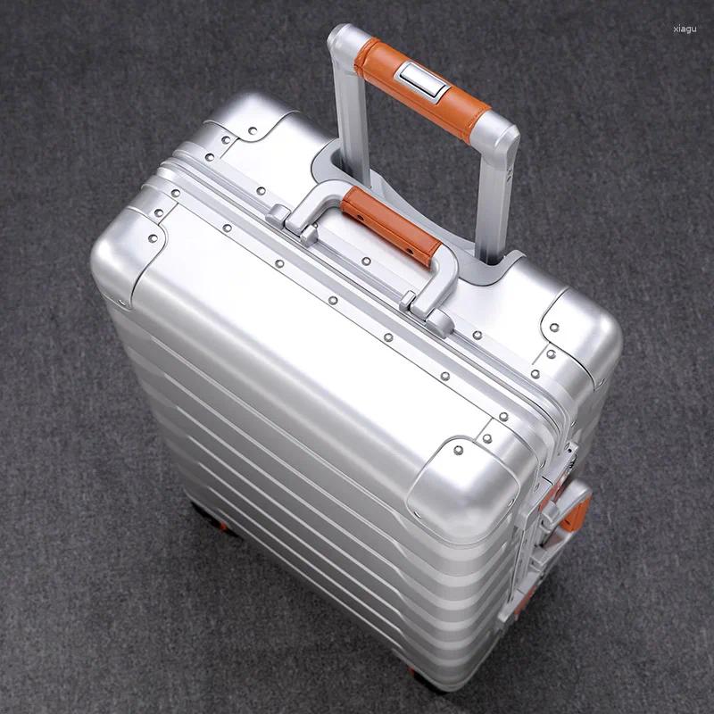 Walizki Trend All Aluminiowy bagaż podróżny 20/24 cala Bring-One Męs