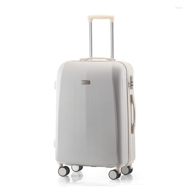 Valises tendance bagages femelles roues universelles 20 