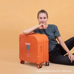 Koffers Trolleykoffer Mute Universele wielkoffer Klein vrouwelijk mannelijk student 20 inch 24 inch Wachtwoordbox Koffer Instapkoffer Bagage