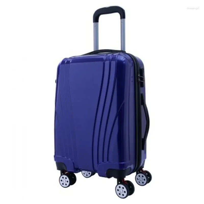 Suitcases Uosu 20 Inch Luggage Boarding Small Lightweight Universal Wheel Anti-theft Rod Combination Lock Zipper Box