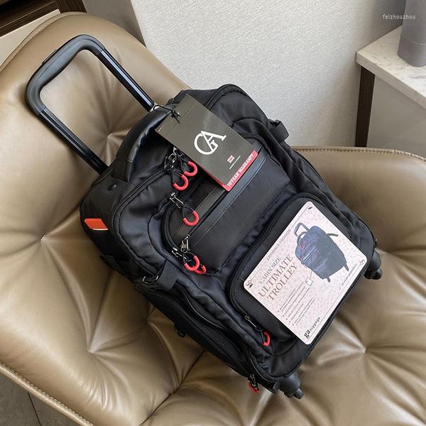 Maletas Vneistyle, maletas con ruedas multifuncionales, mochila ligera de embarque a la moda para hombres y mujeres, bolsa de equipaje para cámara SLR para ordenador portátil