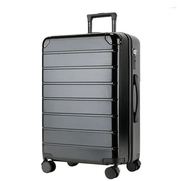 Valises en gros unisexe bagages femme silencieux universel roue chariot boîte mâle 26 grande capacité fermeture éclair Code valise sac