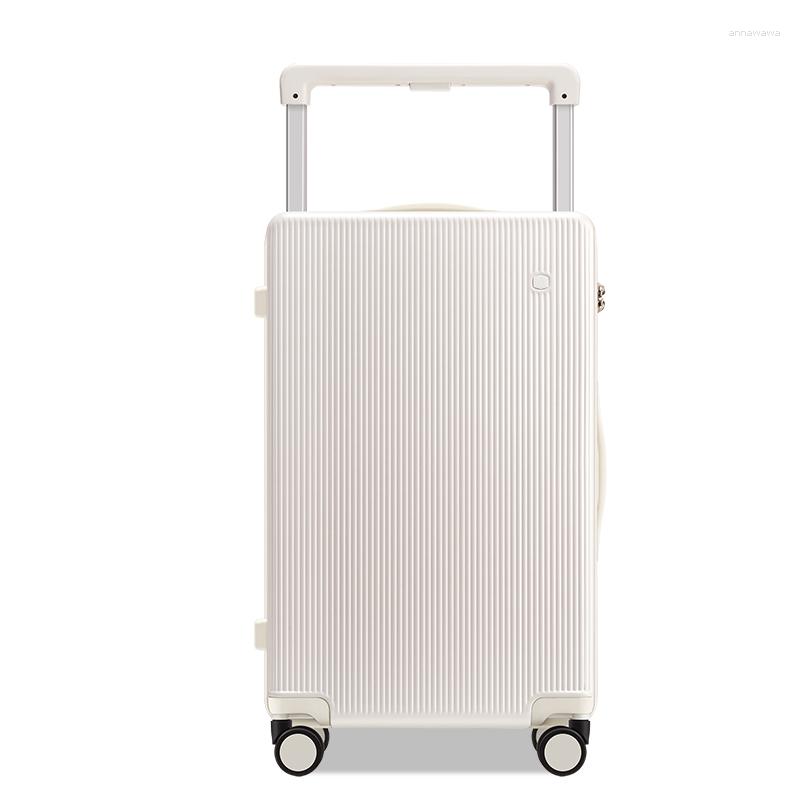 Чемоданы с широким завязкой багаж Универсальный колесный прочный кейс чемодан
