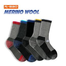 Geschikt voor 2 paar Merinowol Thermische Sokken Voor Mannen Vrouwen Winter Warm Houden Ski Wandelsokken Sport Outdoor Thermosokken Dikker M L XL