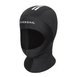 Pakken 5 mm Ultra elastische thermische vezel neopreen duikkap dop hoed houden warm koud bewijs winter zwem wetsuit nat pak uitrusting