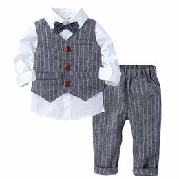 Costume Boys Suit for Weddings Kids Prom Party Tuxedo Blazer Pantalon Children's Wedding Party Performance Costume School Uniform 230131