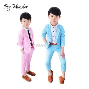 Costumes Marque Prince Messieurs Anniversaire Robe Blazer Pantalon 2 PCS Costume Enfants Fête Smokings Garçons École Formelle Costume pour Les Mariages 230626