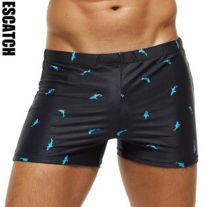 Costumes Escatch Brand Vente chaude Summer Sous les sous-vêtements sèches Swimwear Homme Fashion Plus Size Trunks avec PAD EY015