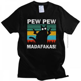 Past bij grappige kerkbank kerkbank Madafakas T-shirt voor mannen korte mouw vintage grappige kat eigenaren tshirt katoenen t-shirt mode tee