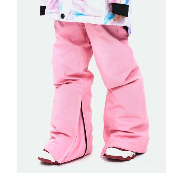 Suit pour filles pour les filles pour tout-petits marques de nouveaux enfants pantalons de snowboard imperméables hivernaux pantalon skis pantalon