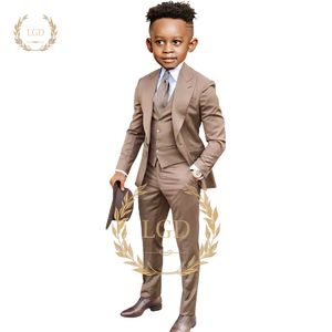 Suits Handcrafted Boy s 3 Piece Suit Set Elegance for Weddings Parties and Special Occasions 230814