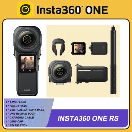 SUITS INSTA360 ONE RS 1IN 360 Edition Action Caméra 6k 21MP Photo Leica Flowstate Stabilisation IPX3 APAPERSHER SPORTS CAME BATTERIE