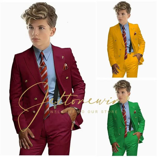 Costumes enfants mariage pour garçons pâques église Blazer enfants Graduation fête bal smoking adolescent robe à fleurs Costume 231206