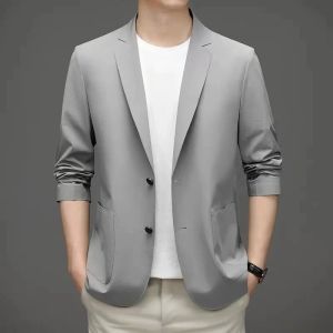 Suits Lin2563Korte mouw klein pak heren lente casual zevenkwart mouw