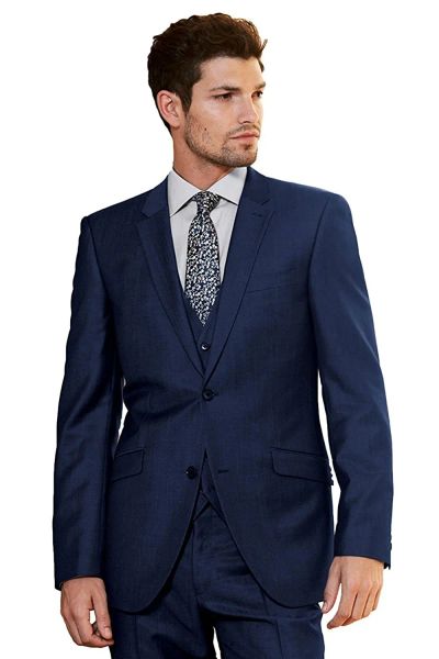 Trajes Nuevo traje beige ajustado para hombre con pantalones, dos botones, 3 piezas, solapa de muesca formal, chaqueta de negocios, esmoquin para padrino para boda