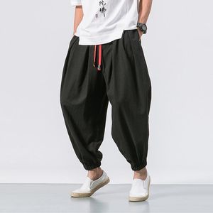 Pakken Nieuwe mannen Jogger Joggingbroek Harajuku Losse Mannen Harembroek Effen Casual Broek Mannelijke Oversized Streetwear Katoenen Broek 5XL