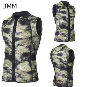 Costumes Nouveaux combinaisons de combinaison Top 3 mm Néoprène sans manche gilets de plongée à la plante de plongée de plongée à la plongée de plongée à la plongée en kayak