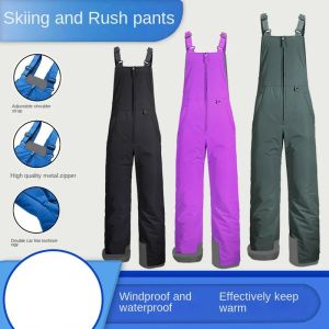 Pakken Outdoor Ski Wear Ski Pants Singders Heren en Dames Waterdichte Outdoor Sports Pants Snel droge rechte been sportbroek