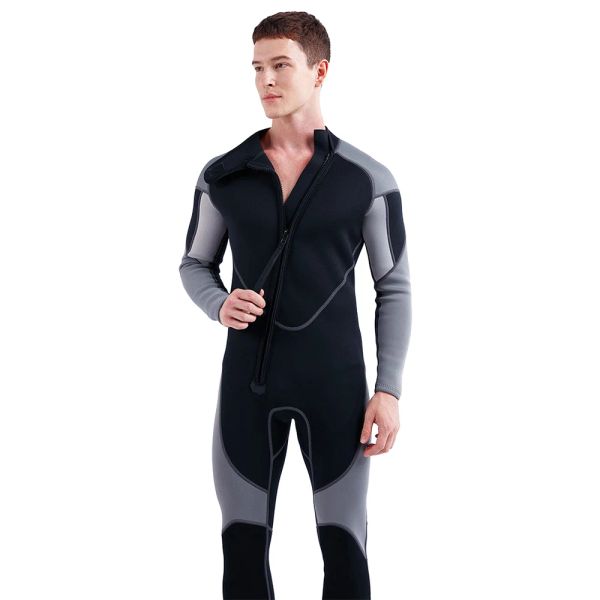 Costumes Premium Néoprène WetSuit 3 mm Hommes Diva Diving Thermal Witer Wettous combinaisons Full Full Swimming Surfing Kayaking Equipment