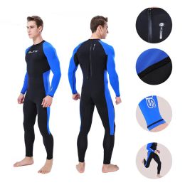 Costumes slinx mince full corps de plongée costume de plongée hommes femmes plongée plongée en plongée nage de surf sur la protection UV en apnée.