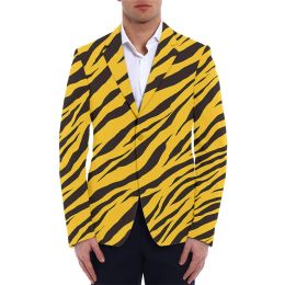 Trajes tigre rayas blazers