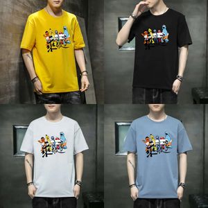 Été 2022 Cou rond à manches courtes Spring / été Pure Coton Fashion Fashion T-shirt Men's Trend