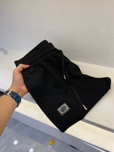 Été 2023 pantalon design mode confortable s'étend coton luxe baggy pantalons décontractés pour hommes