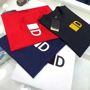 Été 2024 Marque Hommes Vêtements Chemises Designer T-shirt Casual Homme Femme T-shirts avec lettres imprimées manches courtes Spring Tide ees ide