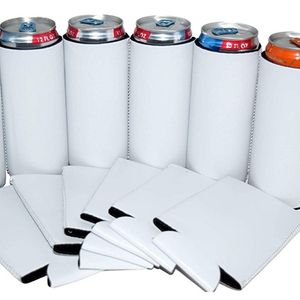 Zomer 8 * 16.5cm neopreen sublimatie kan drinken koeler lege sublimatie bierfles Koozies kan mouwen drinkware t2i51902