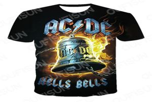 Zomer AC DC 3D Gedrukt Rock Roll Heren T-shirt Tee Heren Kleding Korte Mouw Top Tees Mannelijke Casual Print O Hals Gentleman 2205204469963