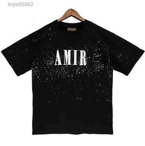 Été Amari Designer Hommes T-shirts Imprimé Mode Homme Coton Casual Femmes T-shirts À Manches Courtes Hip Hop Streetwear Luxueux T-shirts 2j{category}