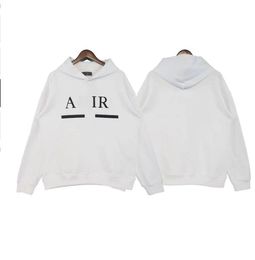 Zomer Amari Designer Heren dameshoodies Bedrukt Mode Heren Hoodiezs Katoen Casual Dames T-shirts Korte mouw Luxe A miris WIT Hiphop Streetwear Oversized